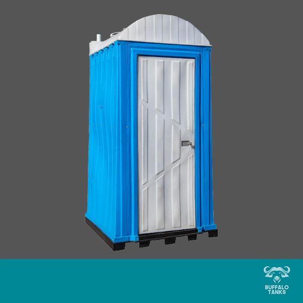 Buffalo Tanks Products -  Portable 245L Bin Seat Chemical Toilet Hut